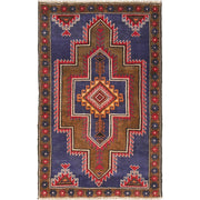 Handmade Balochi Rug 3' 0" x 4' 8" - No. AL52090