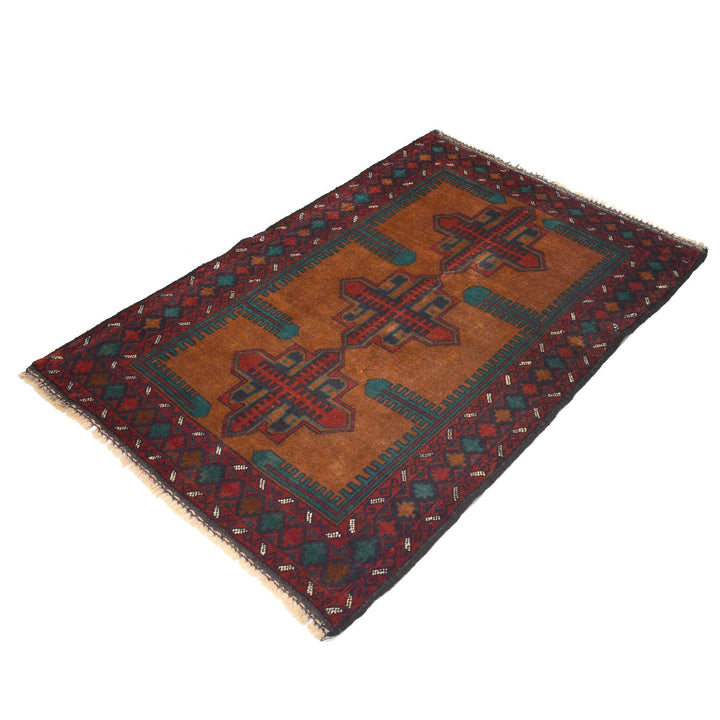 Tribal Baloch Rug 3' 0" x 4' 4" - No. AL81721