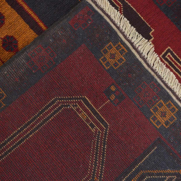 Red Color Baluchi Rug 2' 10" x 4' 10" - No. AL53180