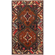 Multi Color Baluchi Rug 2' 7" x 4' 6" - No. AL48957