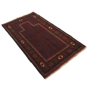 Islamic Prayer Carpet 2' 11" x 5' 3" - No. AL37879