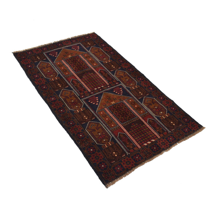 Baluch Small Size Rug 2' 9" x 4' 7" - No. AL38468