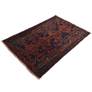Baluch Small Size Rug 3' 4" x 4' 11" - No. AL84769