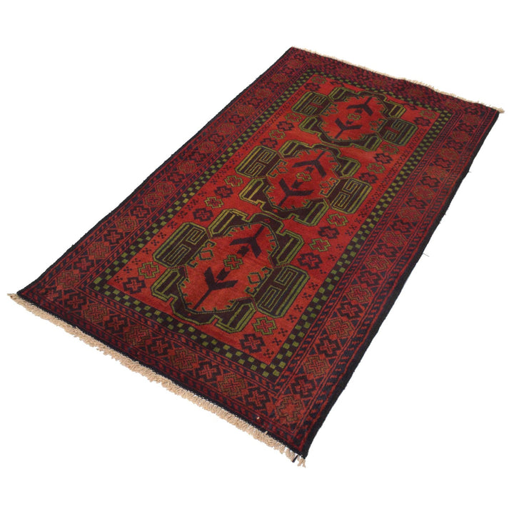 Tribal Baloch Rug 2' 9" x 4' 9" - No. AL48113