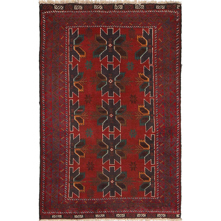 Tribal Baloch Rug 3' 0" x 4' 8" - No. AL15458