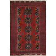 Tribal Baloch Rug 3' 0" x 4' 8" - No. AL15458