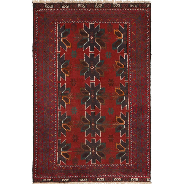 Tribal Baloch Rug 3' 0" x 4' 8" - No. AL15458