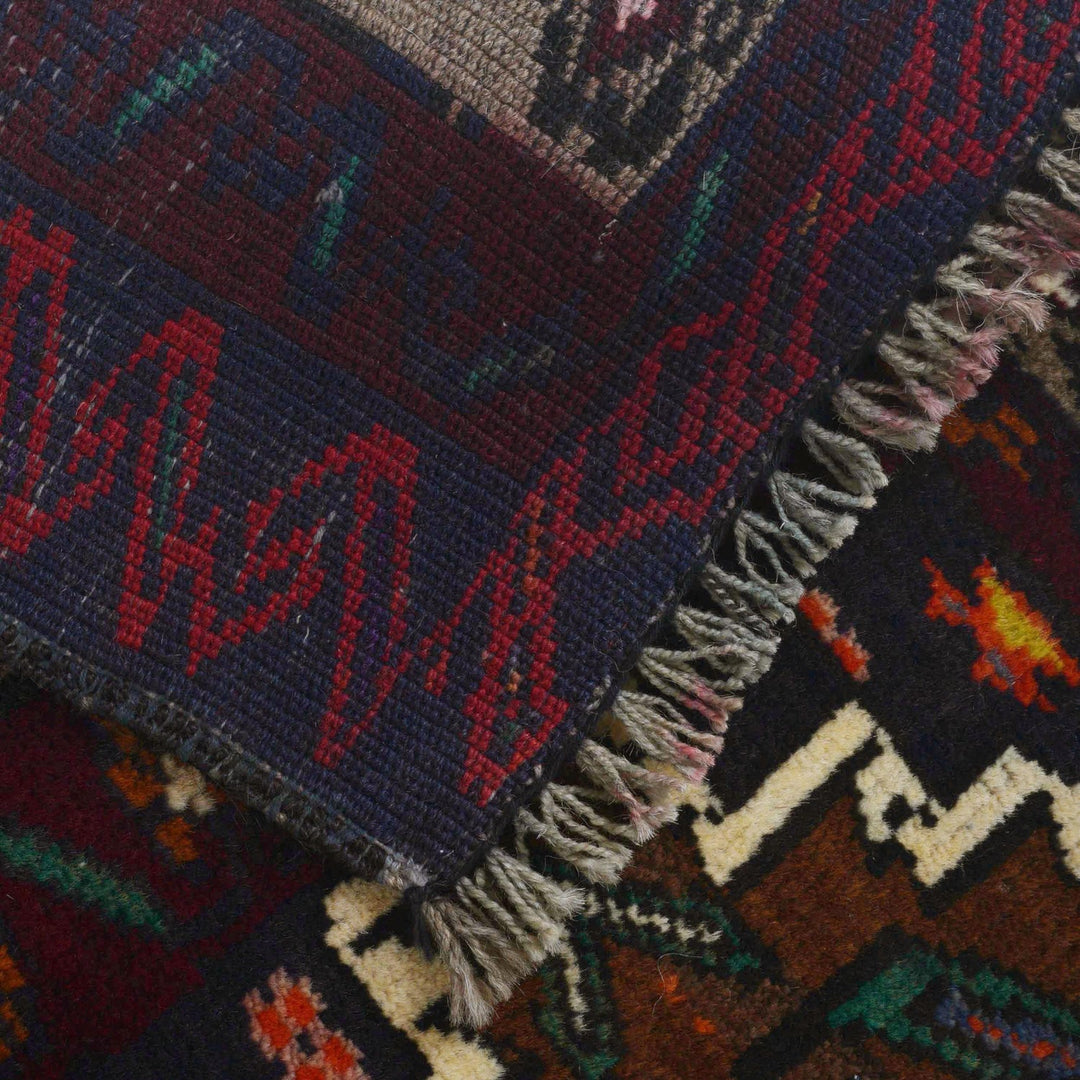 Baluch Small Size Rug 2' 9" x 4' 10" - No. AL13060