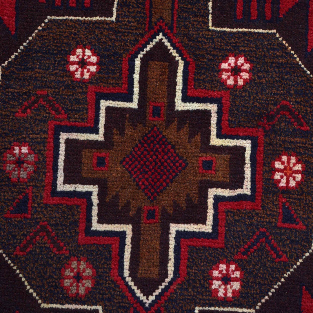 Handmade Balochi Rug 2' 11" x 4' 8" - No. AL37760