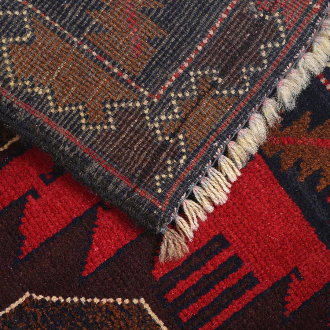 Handmade Balochi Rug 2' 11" x 4' 8" - No. AL37760