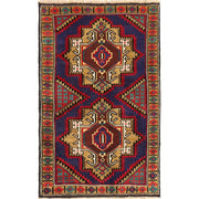 Blue Color Baluchi Rug 2' 9" x 4' 6" - No. AL60001