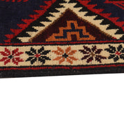 Blue Color Baluchi Rug 2' 11" x 4' 7" - No. AL30990