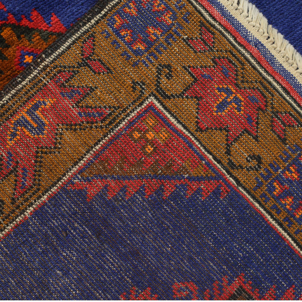 Blue Color Baluchi Rug 2' 10" x 4' 9" - No. AL13858