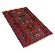 Small Prayer Carpet 2' 8" x 4' 4" - No. AL48501