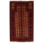 Small Prayer Carpet 2' 7" x 4' 2" - No. AL52752