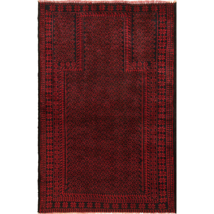 Fine Quality Prayer Rug 2' 11" x 4' 4" - No. AL49890