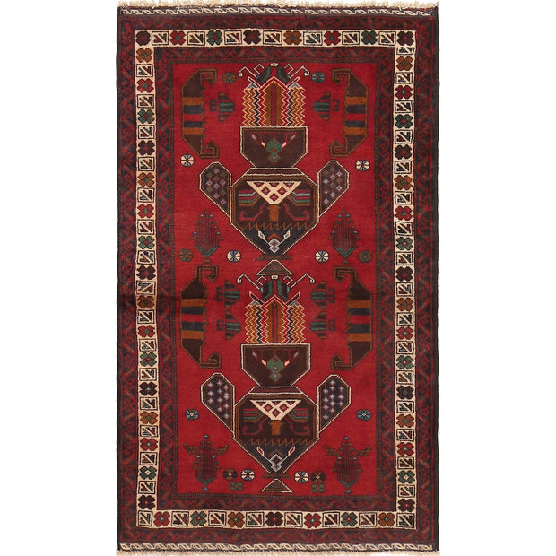 Baluch Small Size Rug 2' 10" x 4' 10" - No. AL41123