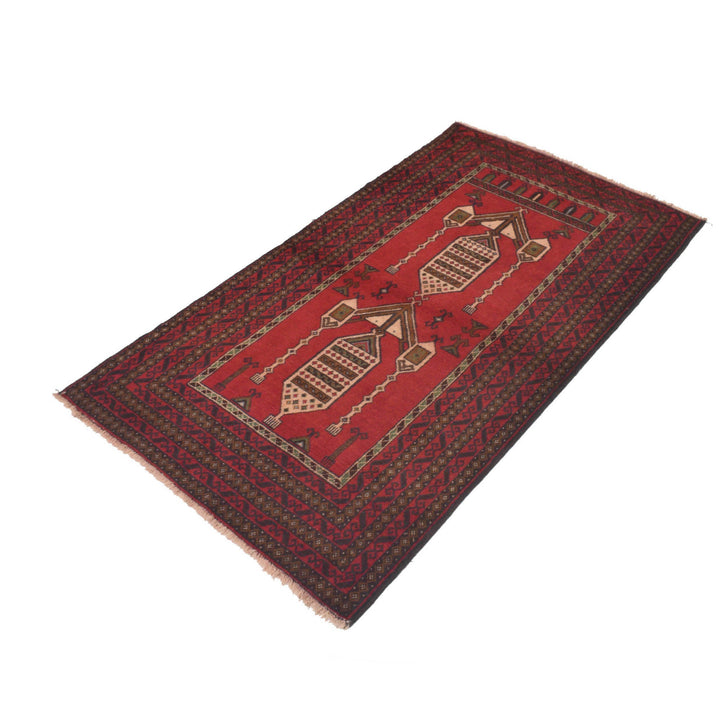 Handmade Prayer Rug 2' 10" x 4' 11" - No. AL97109