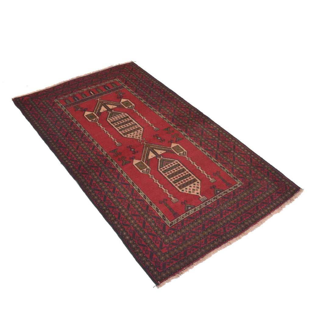 Handmade Prayer Rug 2' 10" x 4' 11" - No. AL82248