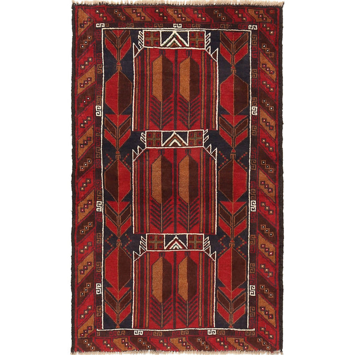 Baluch Small Size Rug 2' 10" x 4' 7" - No. AL51985