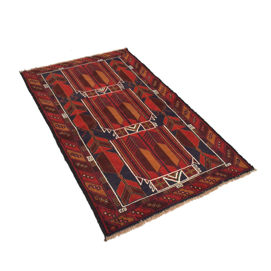 Baluch Small Size Rug 2' 10" x 4' 7" - No. AL51985