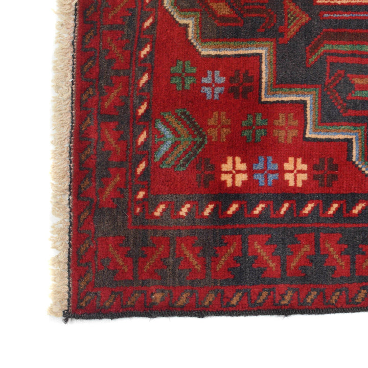 Hand Knotted Baluchi Rug 2' 8" x 4' 9" - No. AL86468