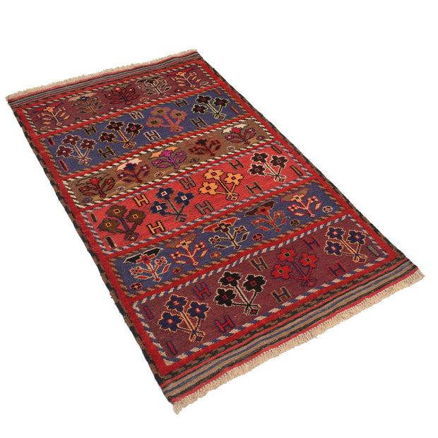 Hand Knotted Baluchi Rug 2' 11" x 5' 0" - No. AL48192