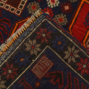 Hand Knotted Baluchi Rug 2' 8" x 4' 8" - No. AL16468