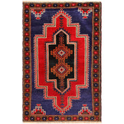 Hand Knotted Baluchi Rug 3' 1" x 4' 8" - No. AL28391