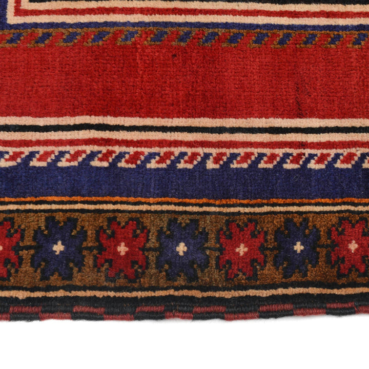 Hand Knotted Baluchi Rug 3' 1" x 4' 8" - No. AL28391