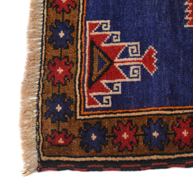 Hand Knotted Baluchi Rug 3' 1" x 4' 8" - No. AL28391