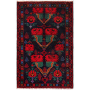 Hand Knotted Baluchi Rug 2' 11" x 4' 7" - No. AL86572