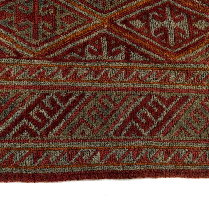 Handmade Afghan Carpet 5' 0" x 6' 3" - No. AL98606