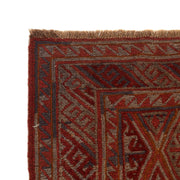 Handmade Afghan Carpet 5' 0" x 6' 3" - No. AL98606