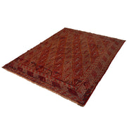 Handmade Afghan Carpet 5' 0" x 6' 3" - No. AL98606