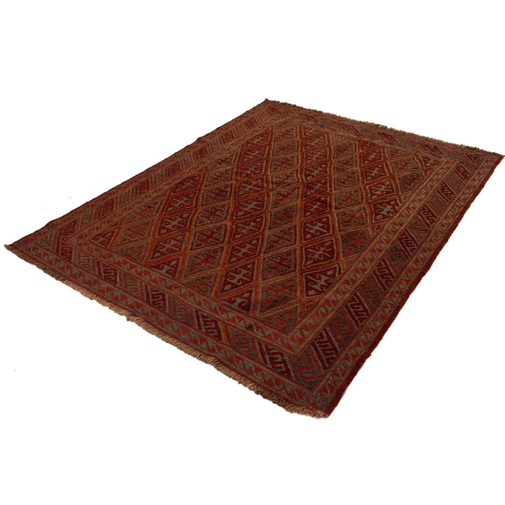 Handmade Mushwani Carpet 4' 11" x 6' 6" - No. AL61137