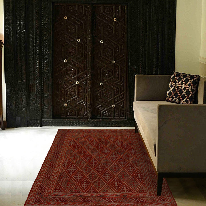 Handmade Mushwani Carpet 4' 11" x 6' 6" - No. AL61137