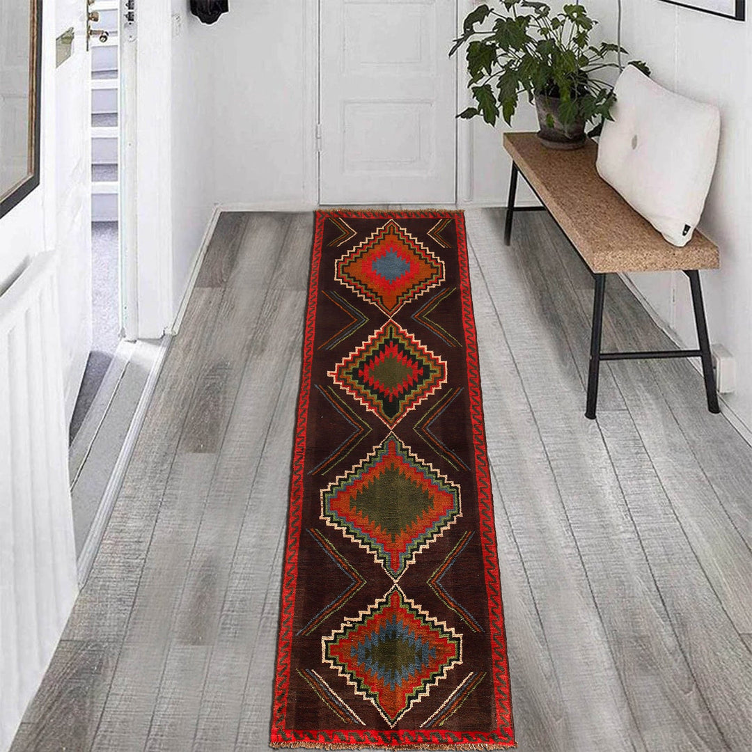 Baluchi Long Runner Rug 2' 8" x 9' 9" - No. AL28026