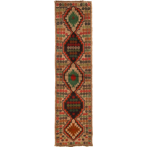Baluchi Long Runner Rug 2' 2" x 9' 5" - No. AL80432