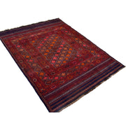 Hand Knotted Laghari Kilim 4' 6" x 6' 1" - No. AL87387