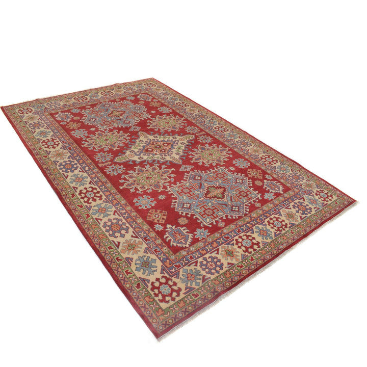 Red Kazak Rug 6' 0" x 8' 10" - No. AL56726