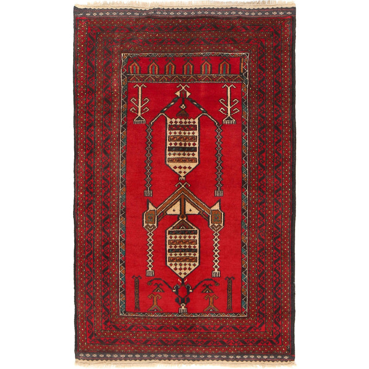 Handmade Prayer Rug 2' 10" x 4' 6" - No. AL43071