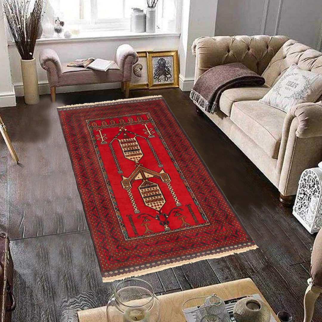 Handmade Prayer Rug 2' 10" x 4' 6" - No. AL43071