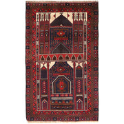 Handmade Prayer Rug 3' 0" x 4' 10" - No. AL75503
