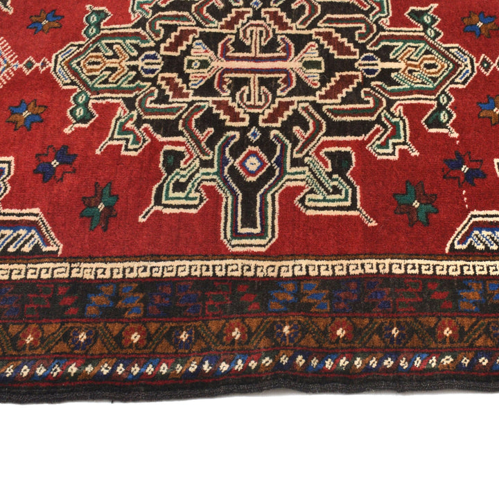Red Color Prayer Rug 2' 10" x 4' 4" - No. AL62622