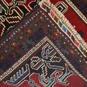 Red Color Prayer Rug 2' 10" x 4' 4" - No. AL62622
