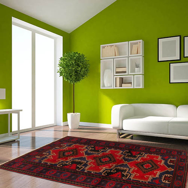 Handmade Baluchi Rug 4' 2" x 6' 6" - No. AL66928