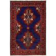 Blue Color Baluchi Rug 4' 4" x 6' 8" - No. AL72531