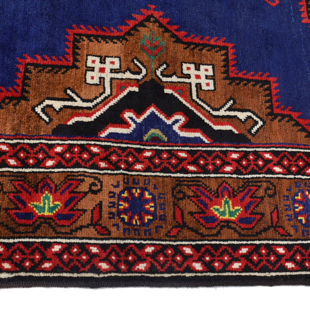 Blue Color Baluchi Rug 4' 4" x 6' 8" - No. AL72531