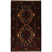 Hand Knotted Baluchi Rug 4' 1" x 7' 1" - No. AL67528